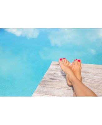 Remplissage Vernis semi permanent Pieds