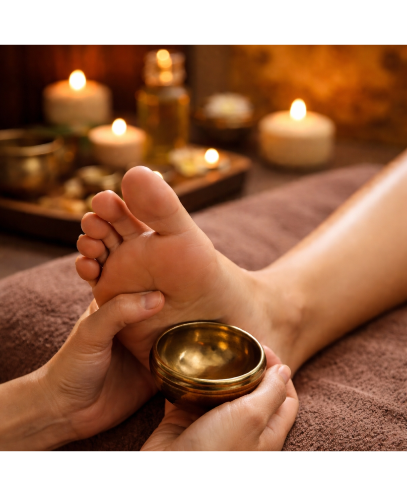 Massage Ayurvédique pieds Bol Kansu