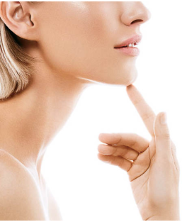 Epilation au fil -  menton