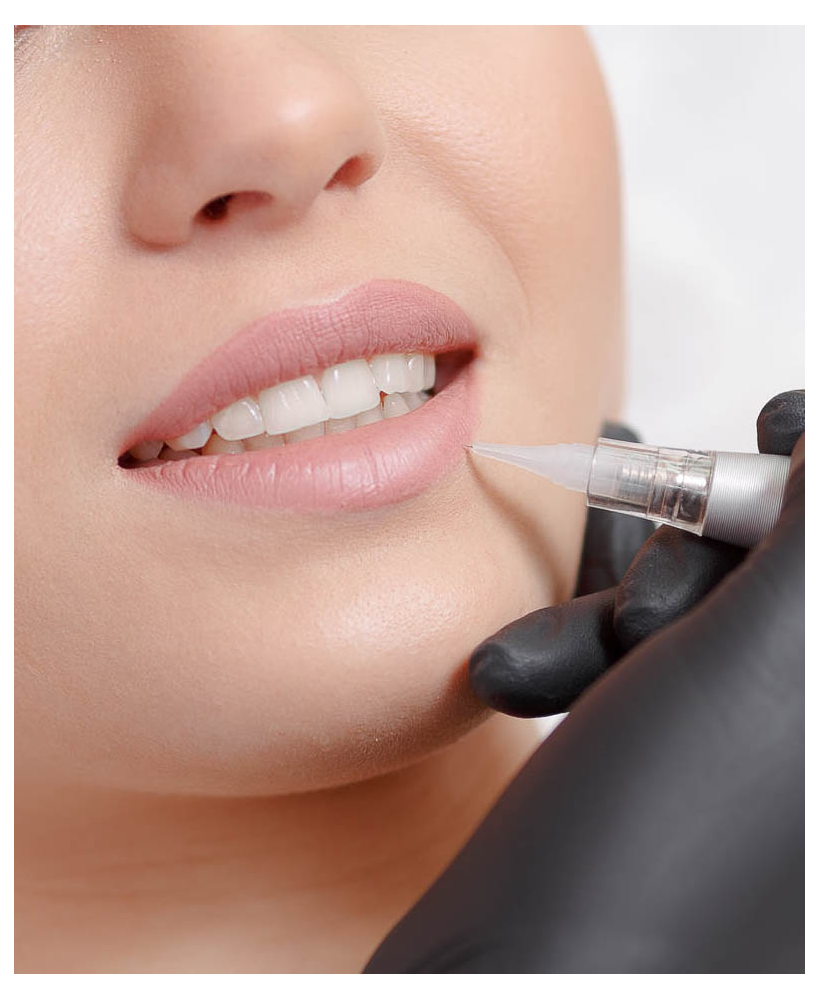 Maquillage permanent Lèvres aquarelle