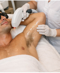 PhotoDépilation cuisses - épilation définitive