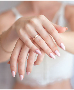 Remplissage gel couleur - recouvrement repousse ongle