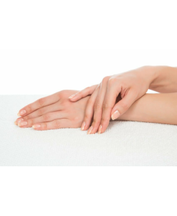 v - Dépose Gel ou semi permanent mains cliente extérieure